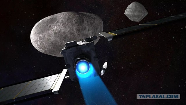 NASA показало «эпохальное» видео отбора образцов с Бенну