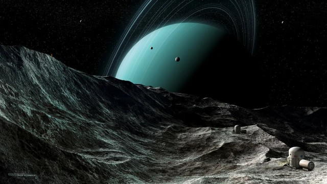 Тайны тёмных колец Урана.