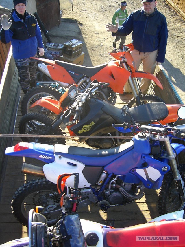 В Монголию на мотоциклах 2006