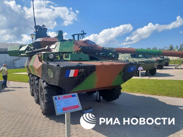 Выставка трофейной техники и оружия ВСУ в парке "Патриот"