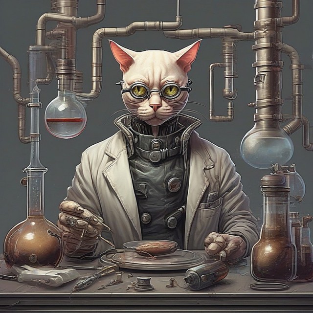 Удивительные приключения котиков в нейросети. К котовторнику