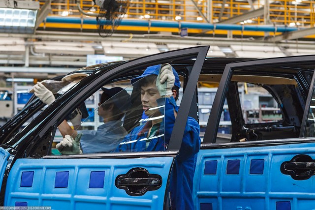 Завод «Chery» в Китае