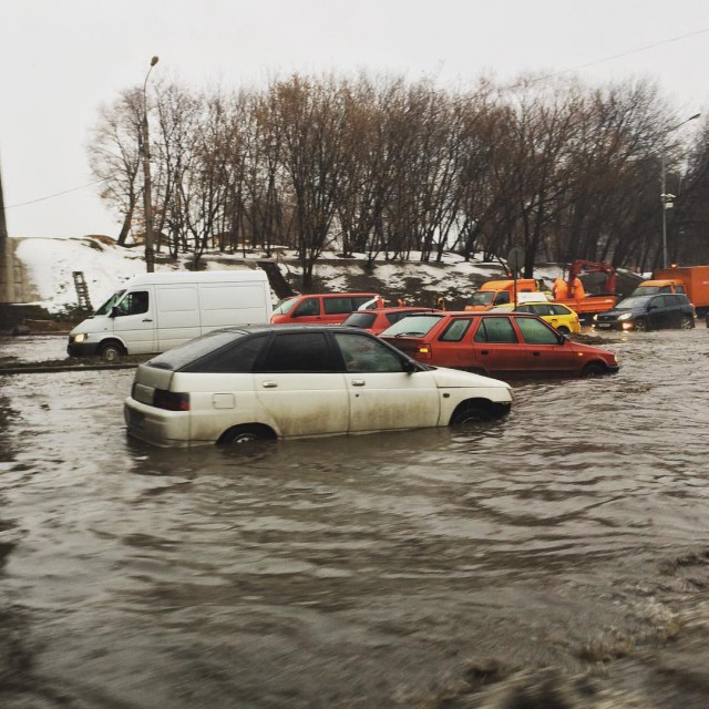 Февральский потоп: Аномальная погода в Москве