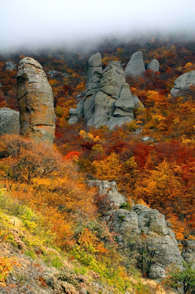 Осень на Демерджи