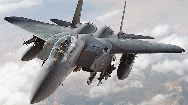 Воздушный «бой» F-15 и Су-27
