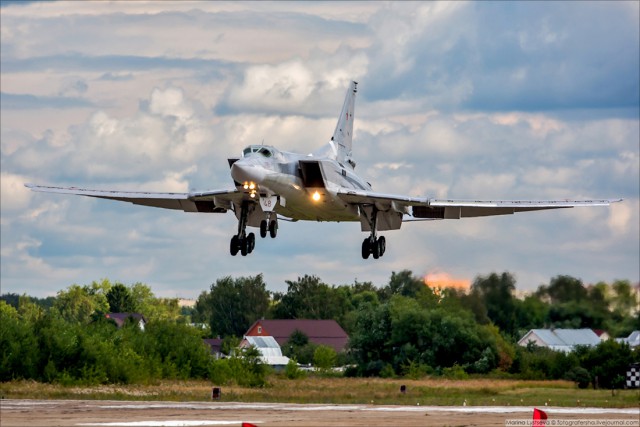 Новый бомбардировщик Ту-22М3М представлен в Казани. Фоторепортаж