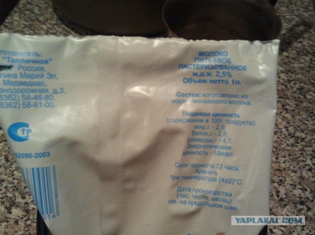 Цены в США на продукты питания