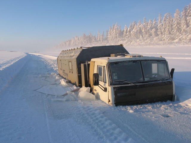 Зимняя суровая Якутия