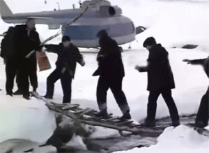 Саакашвили упал с моста