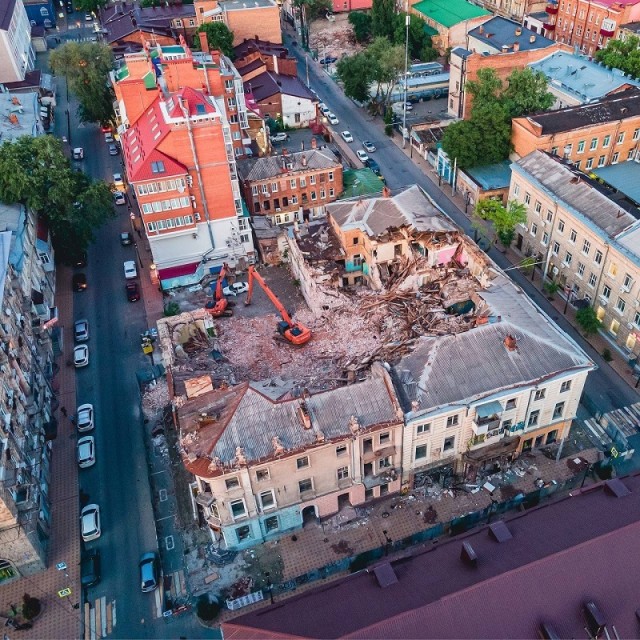 В Ростове исторические здания снесли по ошибке
