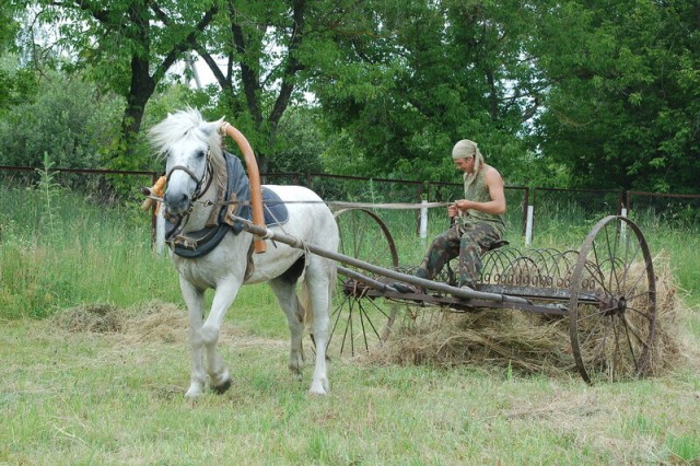 Для сена и соломы самое то.