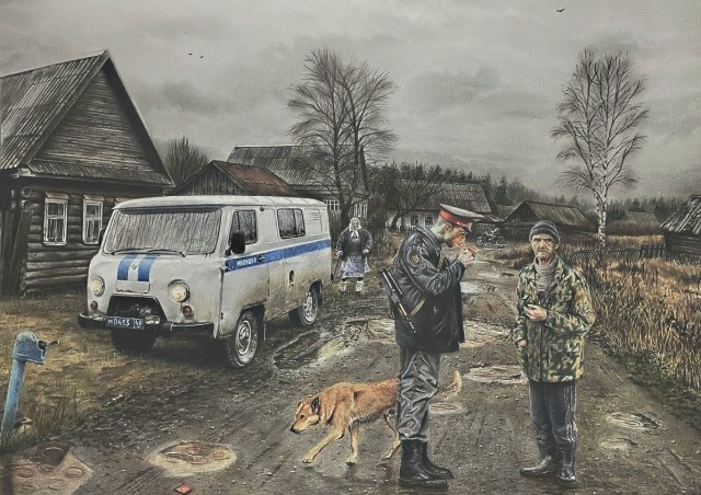 Рисунок цветными карандашами