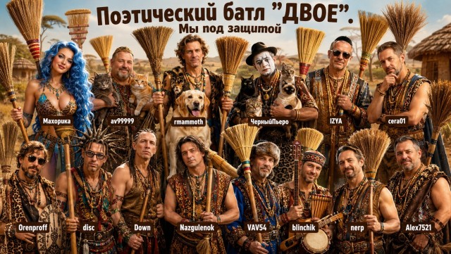 Двое, поэтический батл
