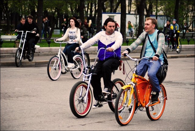 Необычный вело-заезд