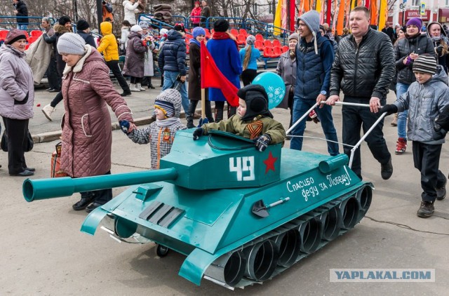 Военная техника парада Победы.