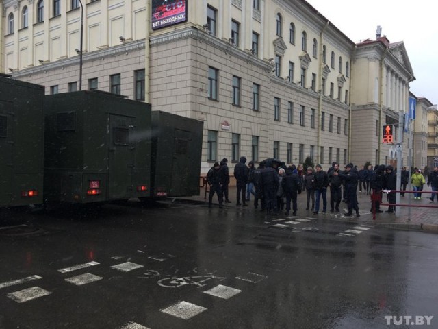 День Воли в Минске.  Власти напуганы
