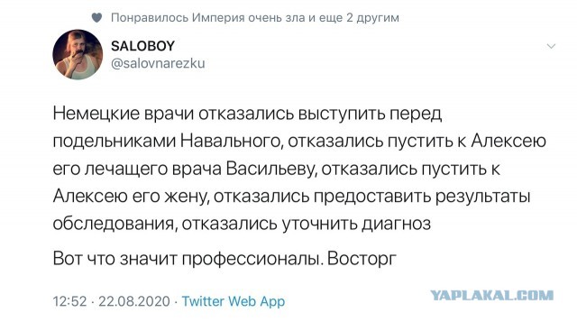 Как встречают Навального в Германии!