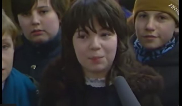 Дети в Московском маке 1990 г