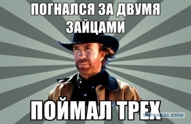 Чак Норрис в 81 год