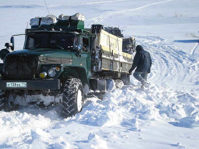 Суровые дороги крайнего севера