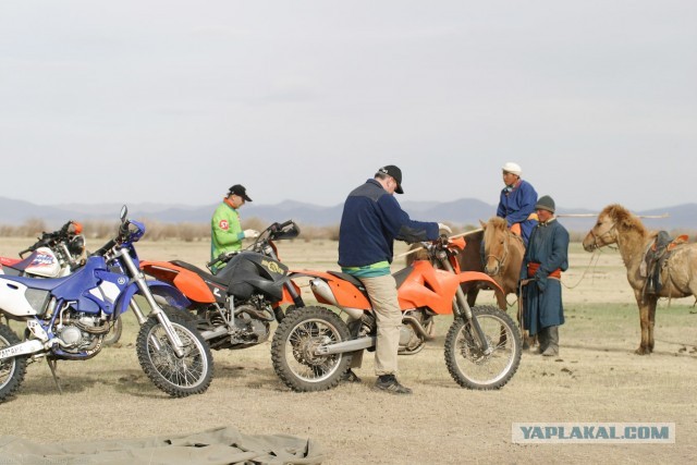 В Монголию на мотоциклах 2006