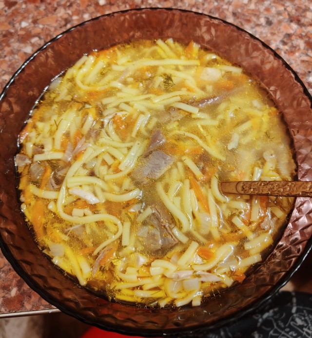 Куриная лапша