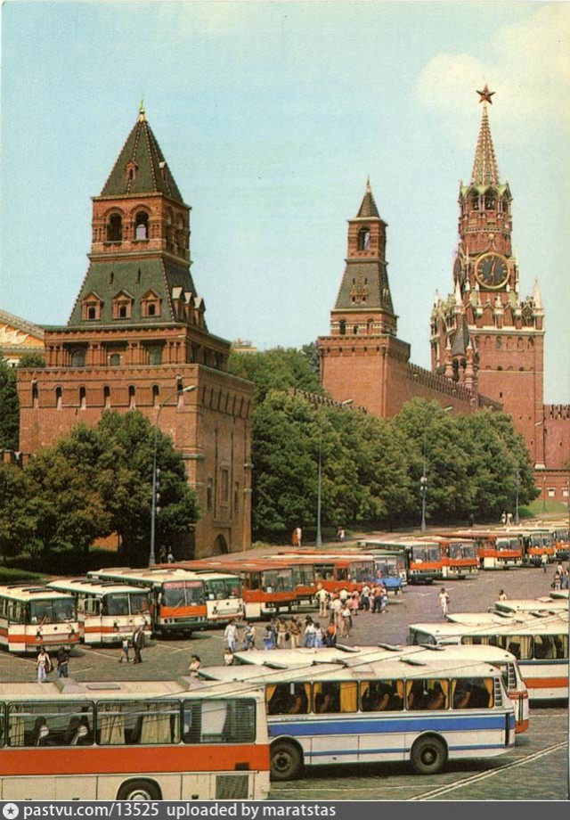 Прогулка по Москве 1983 года