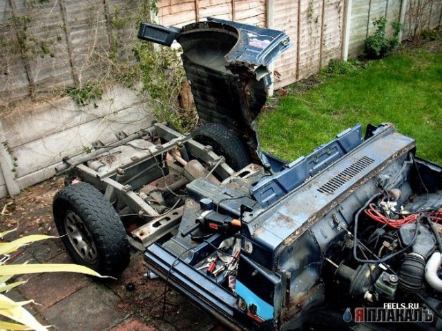 Фотошоп вживую на примере машины