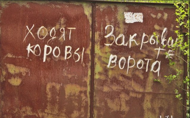 Прикольные надписи и объявления