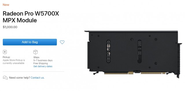 Ау, Apple - где логика и математика? Стоимость видеокарты AMD Radeon Pro W5700X от Apple удивила экспертов Тechspot