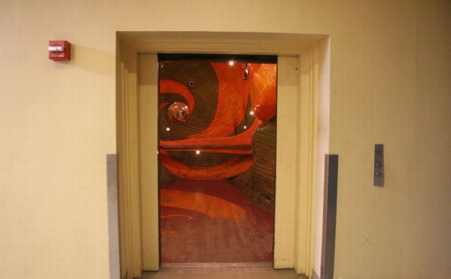 Креативный нью-йоркский лифт