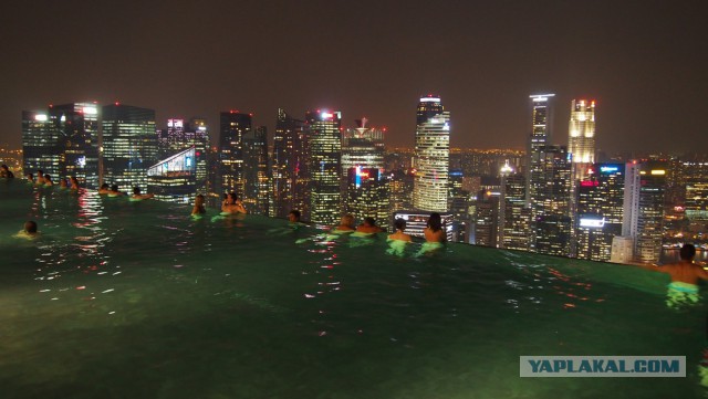 Сингапур. Гостиница "Марина Бэй"