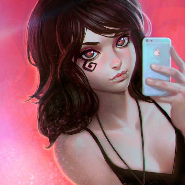 Бесподобные портреты художника Ilya Kuvshinov