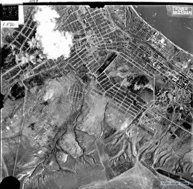 Сталинград Аэрофотосъемка 1942 года
