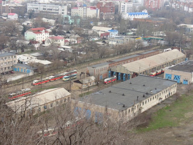 Электротранспорт в городах Донбасса