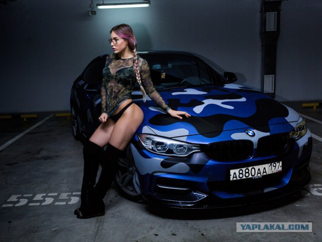 Девушки и авто 16+