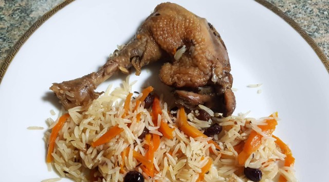 Плов с курицей