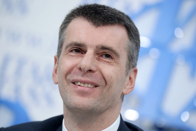 В Израиль прибыл очередной «кремлевский олигарх», миллиардер Михаил Прохоров