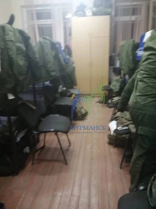Мобилизованные добровольцы  из Мурманской области жалуются на условия пребывания