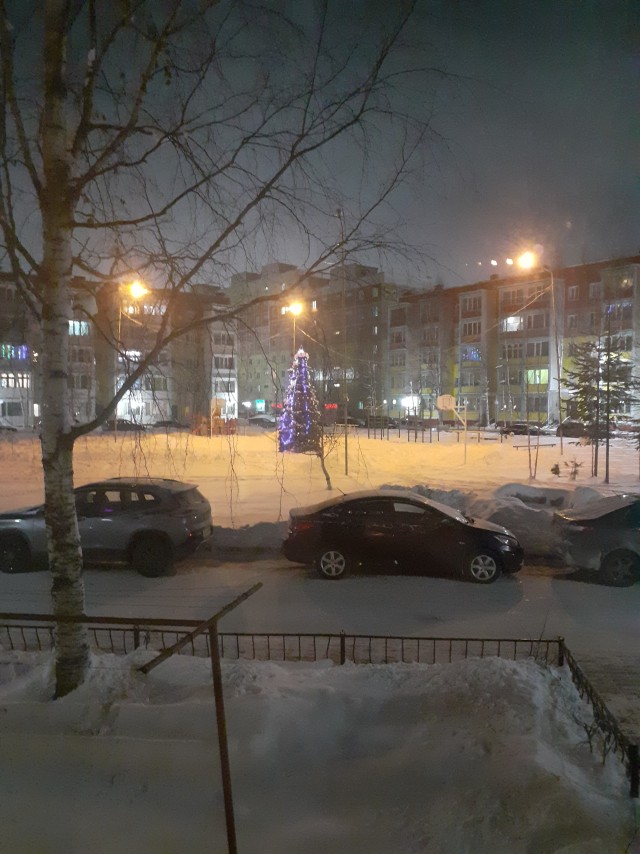 А из нашего окна, вот такая красота!