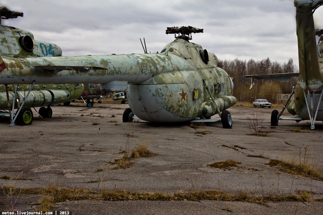 Несанкционированное проникновение на вертолётную