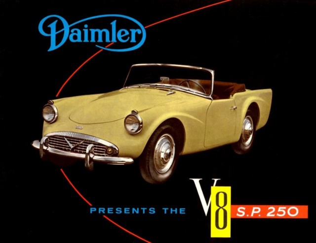 1960 Daimler SP250. Автопятница №162.