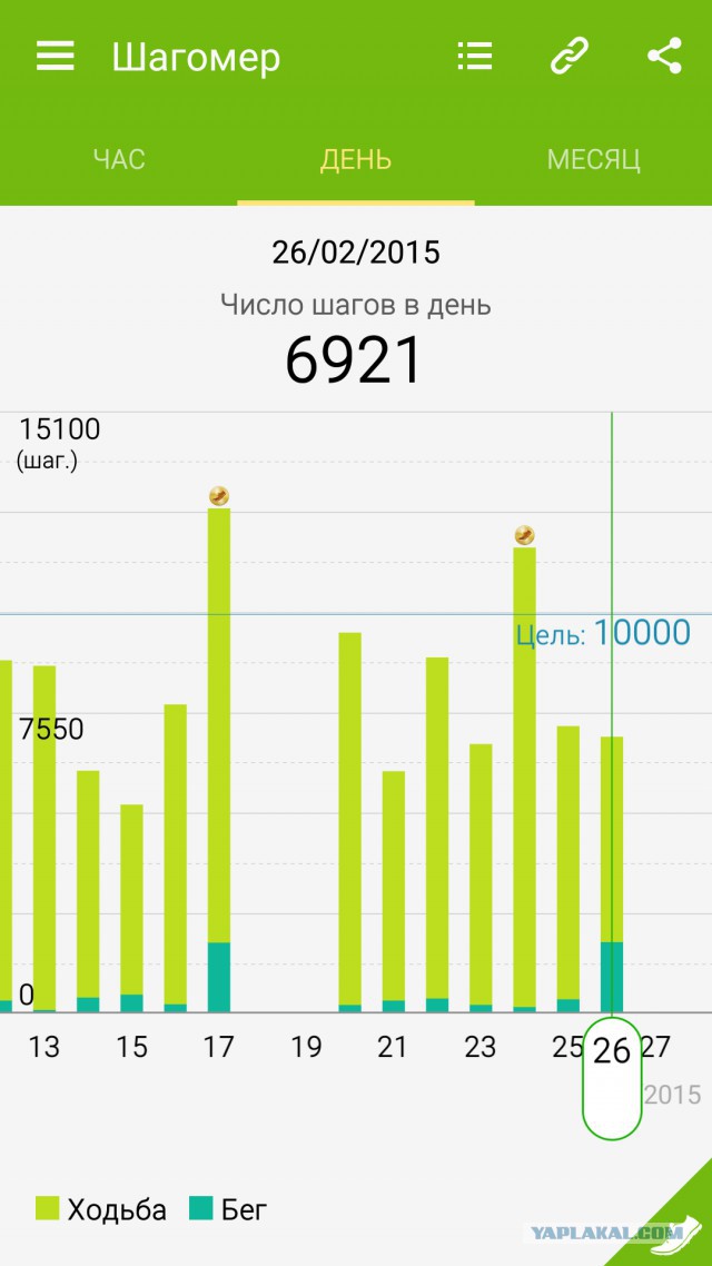 Мой фитнес трекер