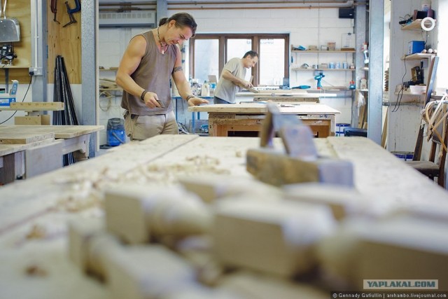 Как создают элитную английскую мебель