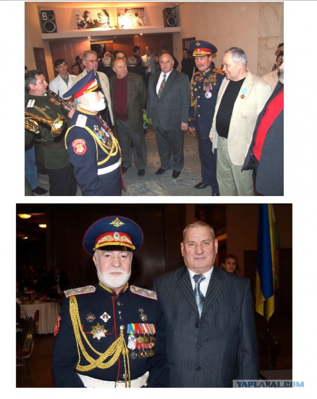 "ряженные" на трибунах Парада Победы
