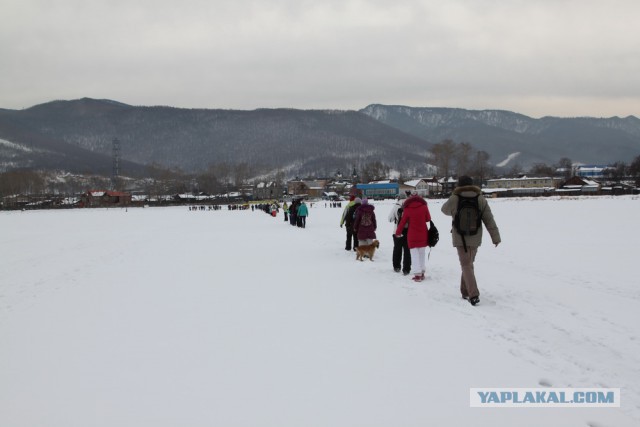 Люди на Байкале