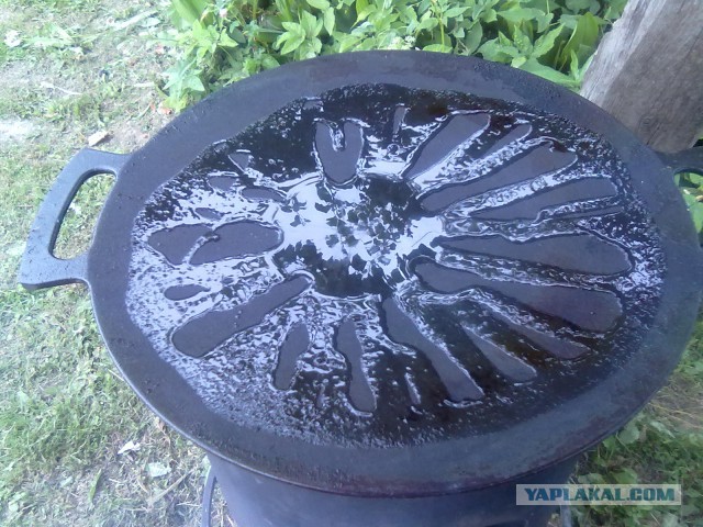Садж овощной, готовим на природе