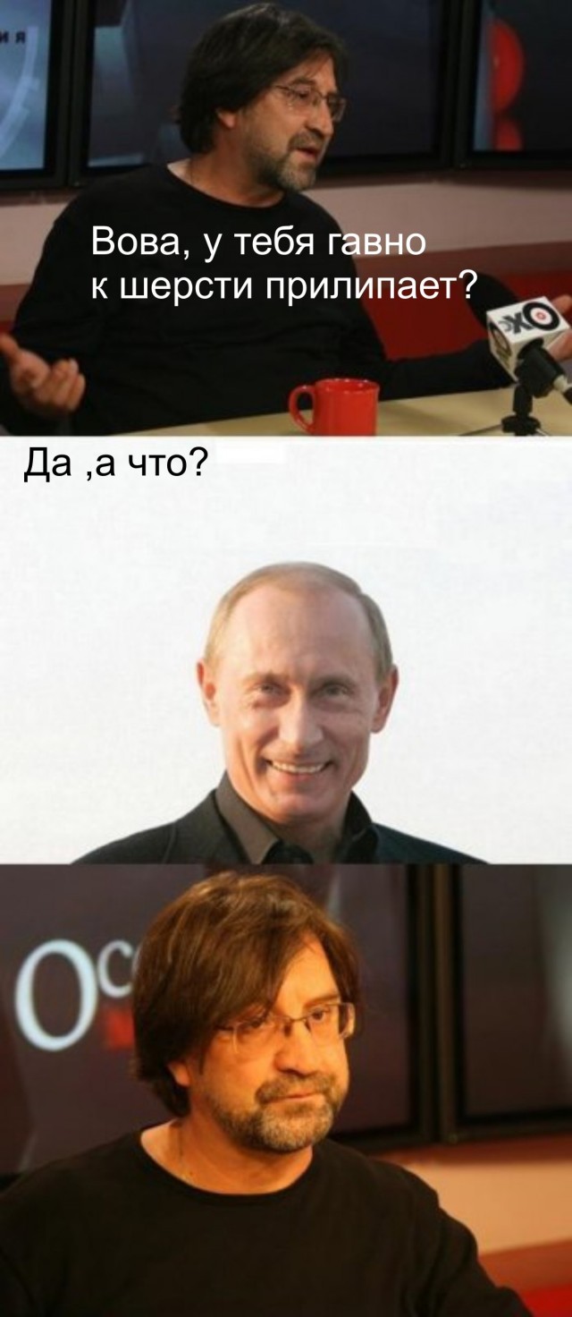 Шевчук и Путин (5 комиксов)