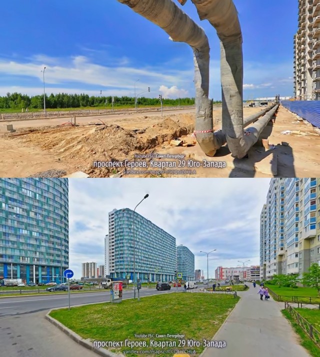 Как менялся Санкт-Петербург за 20 лет