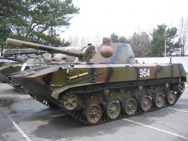 А какая военная техника была в вашем распоряжение?